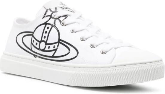 Vivienne Westwood Canvas sneakers Wit