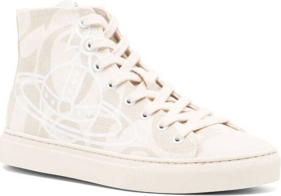 Vivienne Westwood Sneakers met patroon Beige