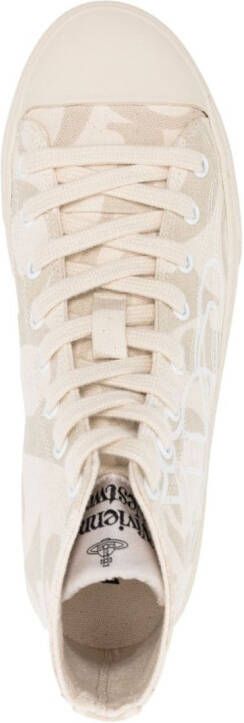 Vivienne Westwood Sneakers met patroon Beige