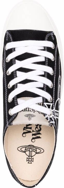 Vivienne Westwood Sneakers met logo Zwart