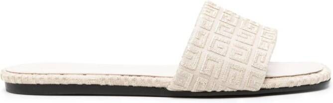 Givenchy Slippers met jacquard Goud