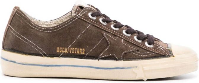 Golden Goose V Star-patch lace-up sneakers Bruin