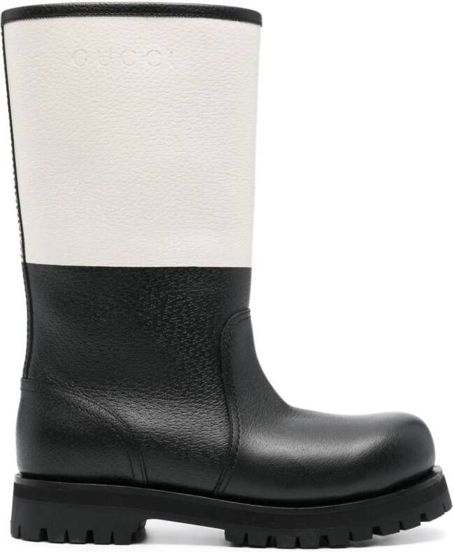 Gucci Grisou leather boots Zwart