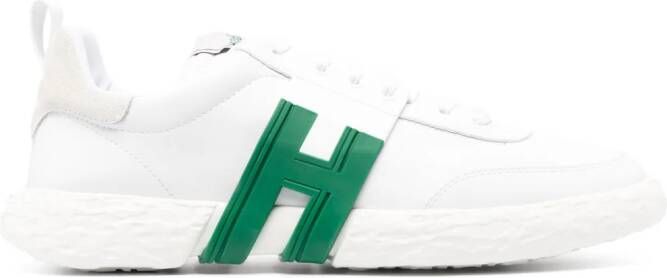 Hogan Sneakers met logopatch Wit