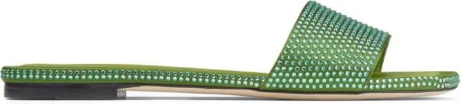 Jimmy Choo Clovis sandalen Groen