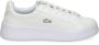 Lacoste Carnaby mesh sneakers Wit - Thumbnail 1