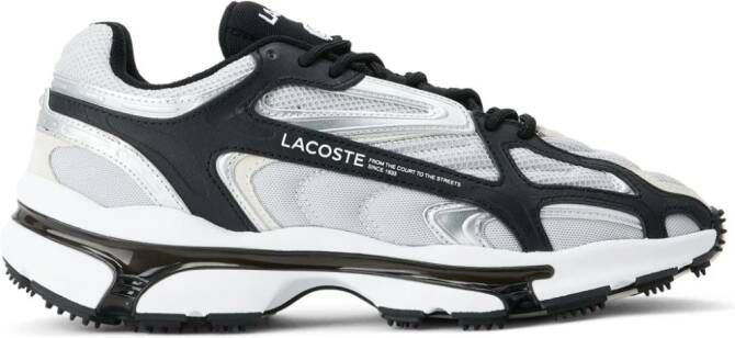 Lacoste L003 sneakers met vlakken Grijs