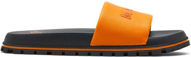Marc Jacobs The Leather muiltjes Oranje