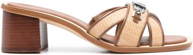 Michael Kors Tiffanie 57mm sandals Beige