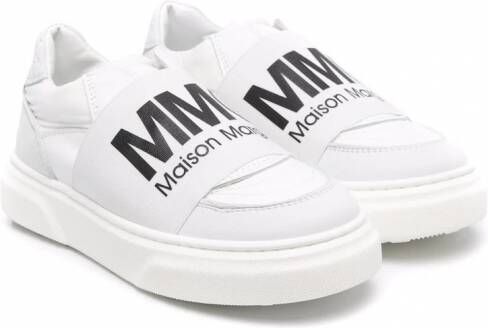 MM6 Maison Margiela Kids Sneakers met logoprint Wit