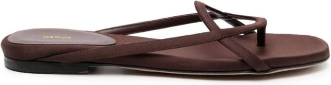 NEOUS Kaitos thong-strap sandals Bruin