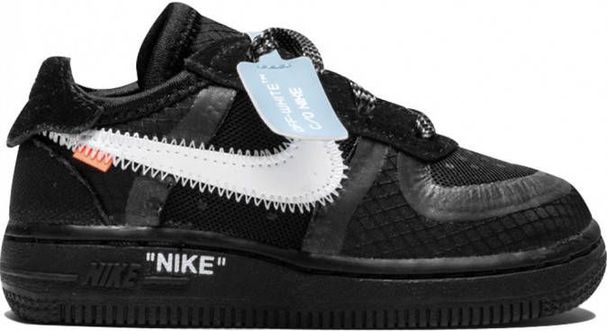 Nike Kids The 10: Nike Air Force 1 sneakers Zwart