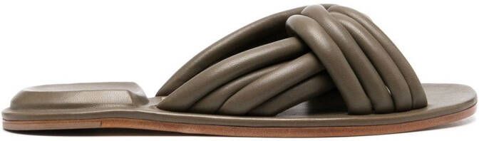 Officine Creative Cybille geknoopte sandalen Groen
