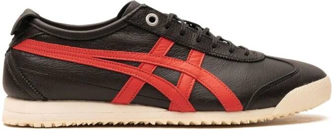 Onitsuka Tiger Mexico 66 SD "Black Red Snapper" sneakers Zwart