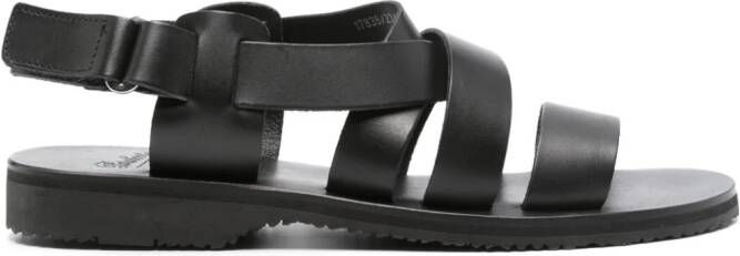 Paraboot Noumea leather sandals Zwart