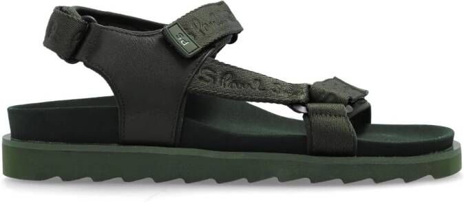 PS Paul Smith Dorado sandalen met klittenband Groen