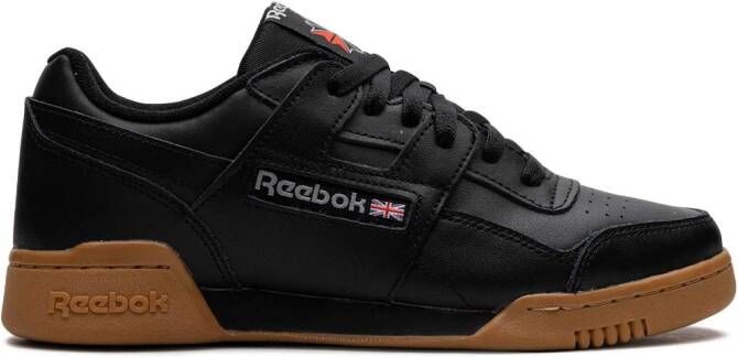 Reebok Workout Plus "Black Gum" sneakers Zwart