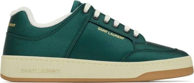 Saint Laurent 61 low-top sneakers Groen