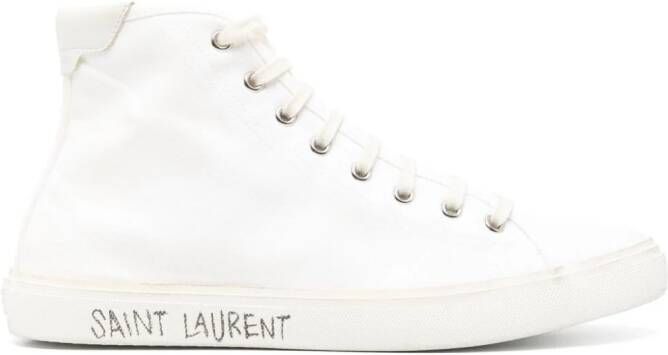 Saint Laurent High-top sneakers Wit