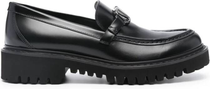 Valentino Garavani VLogo Signature 15mm loafers Zwart