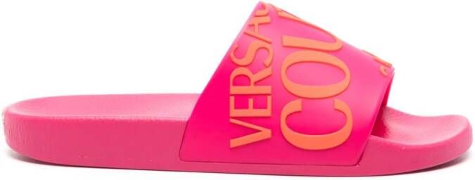 Versace Jeans Couture Fondo Shelly slides Roze