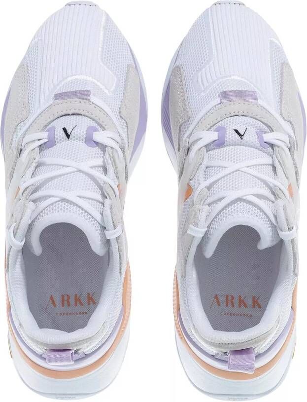 Arkk Copenhagen Sneakers Cruisr Mesh Vulkn Vibram White Peach Cobber in meerkleurig