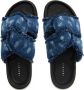 INUIKII Slippers Soft Crossed Jeans in blauw - Thumbnail 2