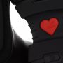 Love Moschino Sneakers Sneakerd Trek45 Vit+Nylon in zwart - Thumbnail 2