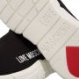 Moschino Love Sneaker Hardloopsok Schoen Black Dames - Thumbnail 3