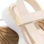 Michael Kors Crème Platform Sandaal met Gouden Details Multicolor Dames - Thumbnail 2