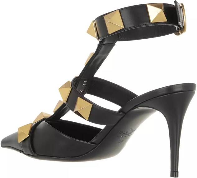 Valentino Garavani Pumps & high heels Roman Stud Ankle Strap Sandals in zwart