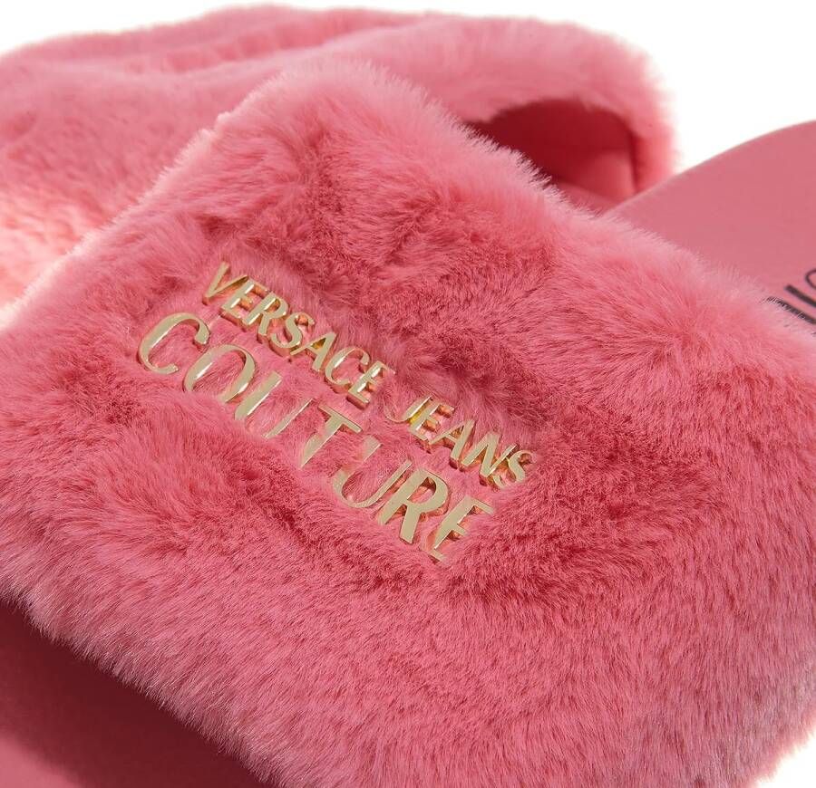 Versace Jeans Couture Slippers Fondo Shelly in roze