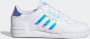 Adidas Continental 80 Stripes basisschool Schoenen White Mesh Synthetisch 2 3 - Thumbnail 3
