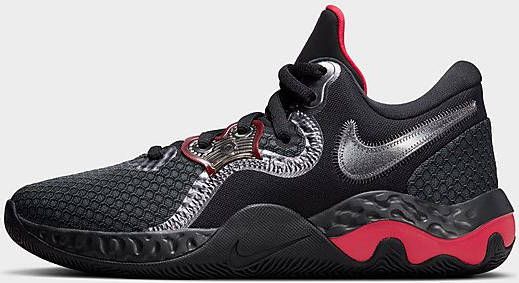 Nike Renew Elevate 2 Basketbalschoen Anthracite Gym Red Metallic Dark Grey Black Heren