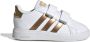 Adidas Sportswear Grand Court 2.0 sneakers wit matgoud Jongens Imitatieleer 21 - Thumbnail 2