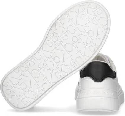 Calvin Klein sneakers wit zwart Jongens Imitatieleer Logo 31