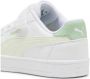 Puma Caven 2.0 sneakers wit lichtgroen groen Imitatieleer 28 - Thumbnail 4