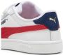 Puma Smash 3.0 L V leren sneakers wit rood donkerblauw Leer 20 - Thumbnail 5