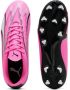 Puma Ultra Play FG AG Jr. voetbalschoenen roze wit zwart Imitatieleer 30 - Thumbnail 6