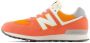 New Balance 574 V1 sneakers oranje wit grijs Suede Meerkleurig 40 - Thumbnail 2