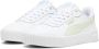 Puma Carina 2.0 sneakers wit lichtgroen Imitatieleer Effen 35.5 - Thumbnail 2