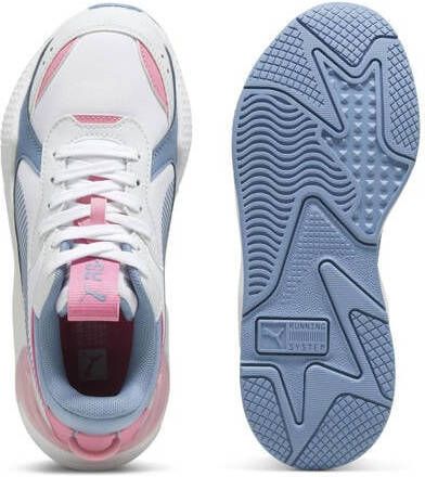 Puma RS-X Dreamy sneakers wit lichtblauw roze Jongens Meisjes Imitatieleer 37