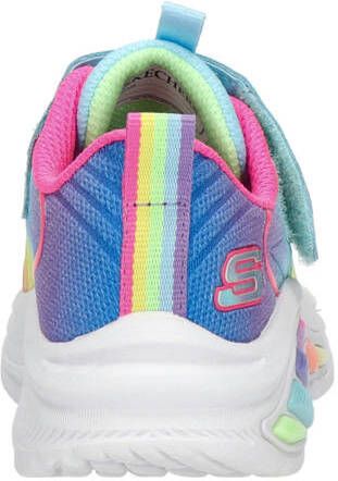 Skechers Rainbow Cruisers sneakers roze blauw Meisjes Mesh Meerkleurig 31 - Foto 2