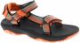 Teva Hurrica XLT 2 Schoolkind outdoor sandalen oranje lichtblauw zwart kids - Thumbnail 4