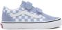 Vans Old Skool Color Theory Checkerboard sneakers lichtblauw wit Textiel 31 - Thumbnail 2