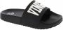 VINGINO Xario slippers zwart Jongens Rubber Logo 38 - Thumbnail 2