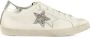 2Star Leren Glitter Sneakers White Dames - Thumbnail 1