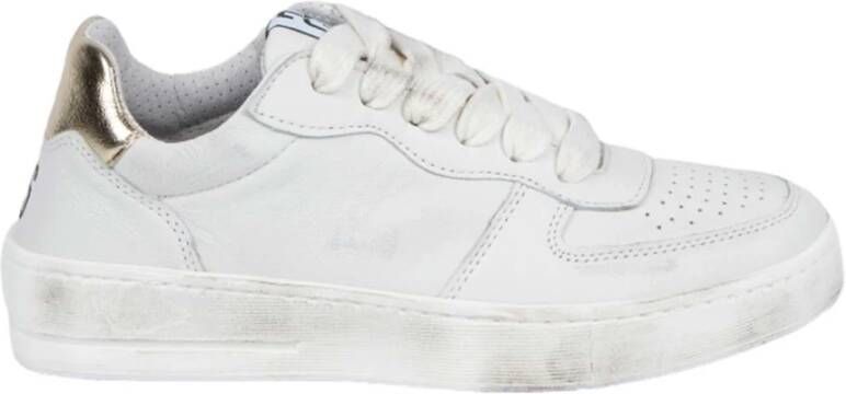 2Star Wit en goud Padel Sneakers White Dames