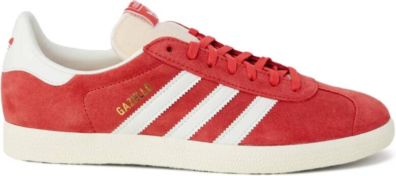 Adidas Originals Gazelle Sneaker Fashion sneakers Schoenen glory red off white cream white maat: 43 1 3 beschikbare maaten:43 1 3 44 2 3 45 1 3