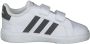 Adidas Sportswear Grand Court 2.0 sneakers wit matzilver Imitatieleer 24 - Thumbnail 2